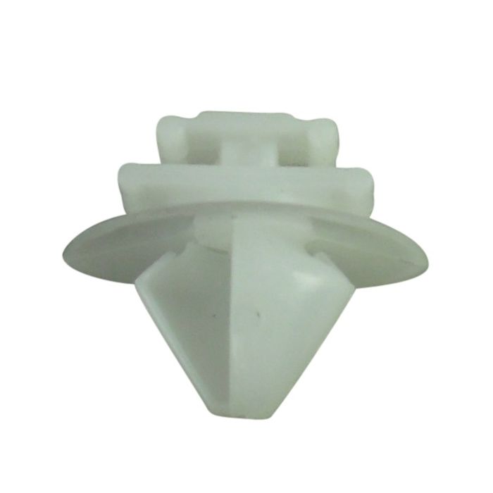 TRIM CLIP WHITE MOULDING CLIP TO FIT 8MM HOLE. PK FMT50116