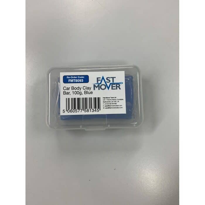 CAR BODY CLAY BAR, 100G, BLUE