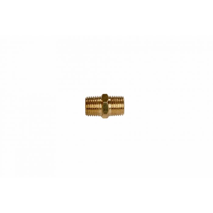 DOUBLE UNION, 1/4 MALE/MALE THREAD, PK OF 2