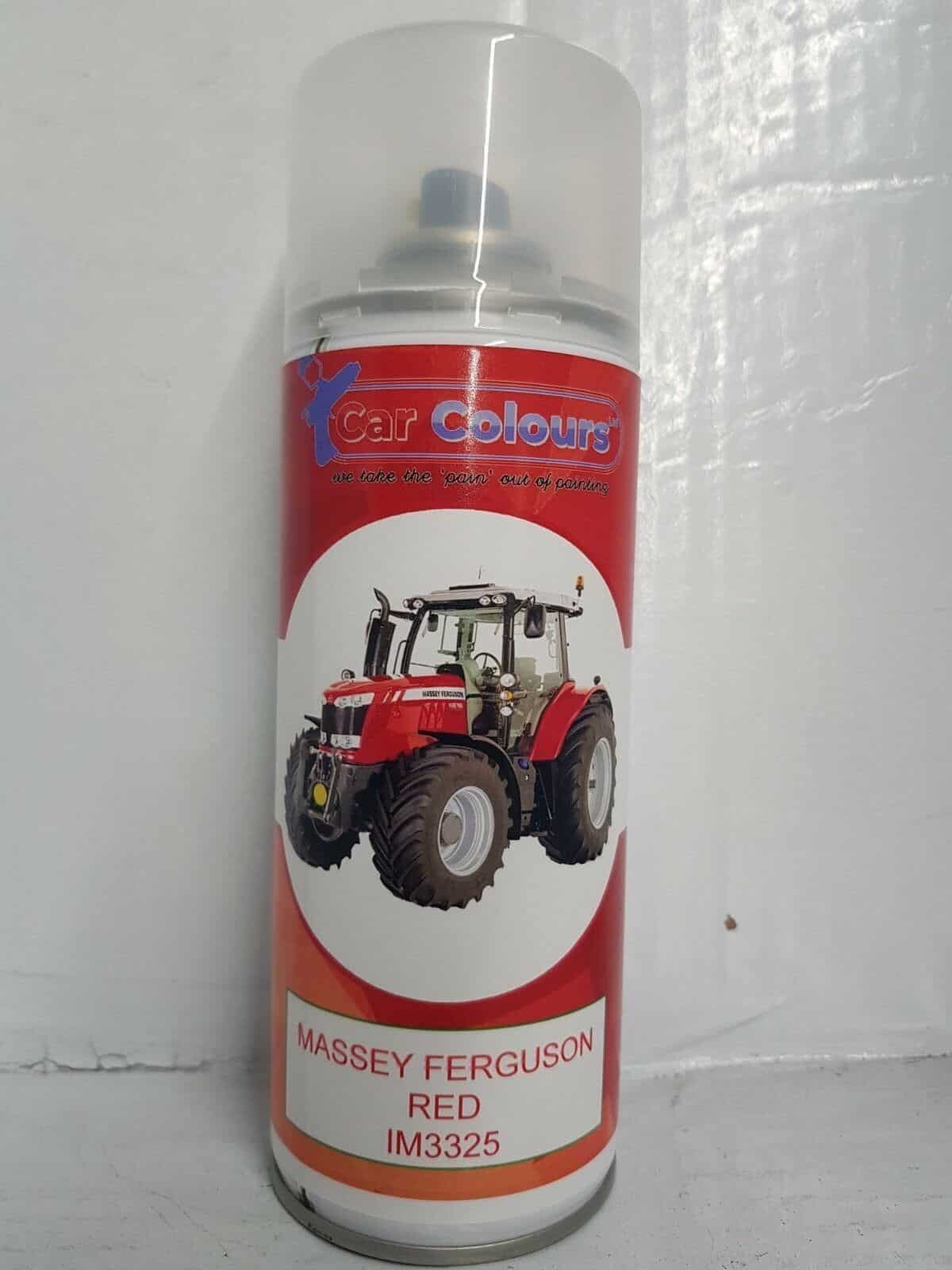 MF Massey Ferguson Red Gloss Tractor Spray Paint Aerosol Rattle Can 400ml