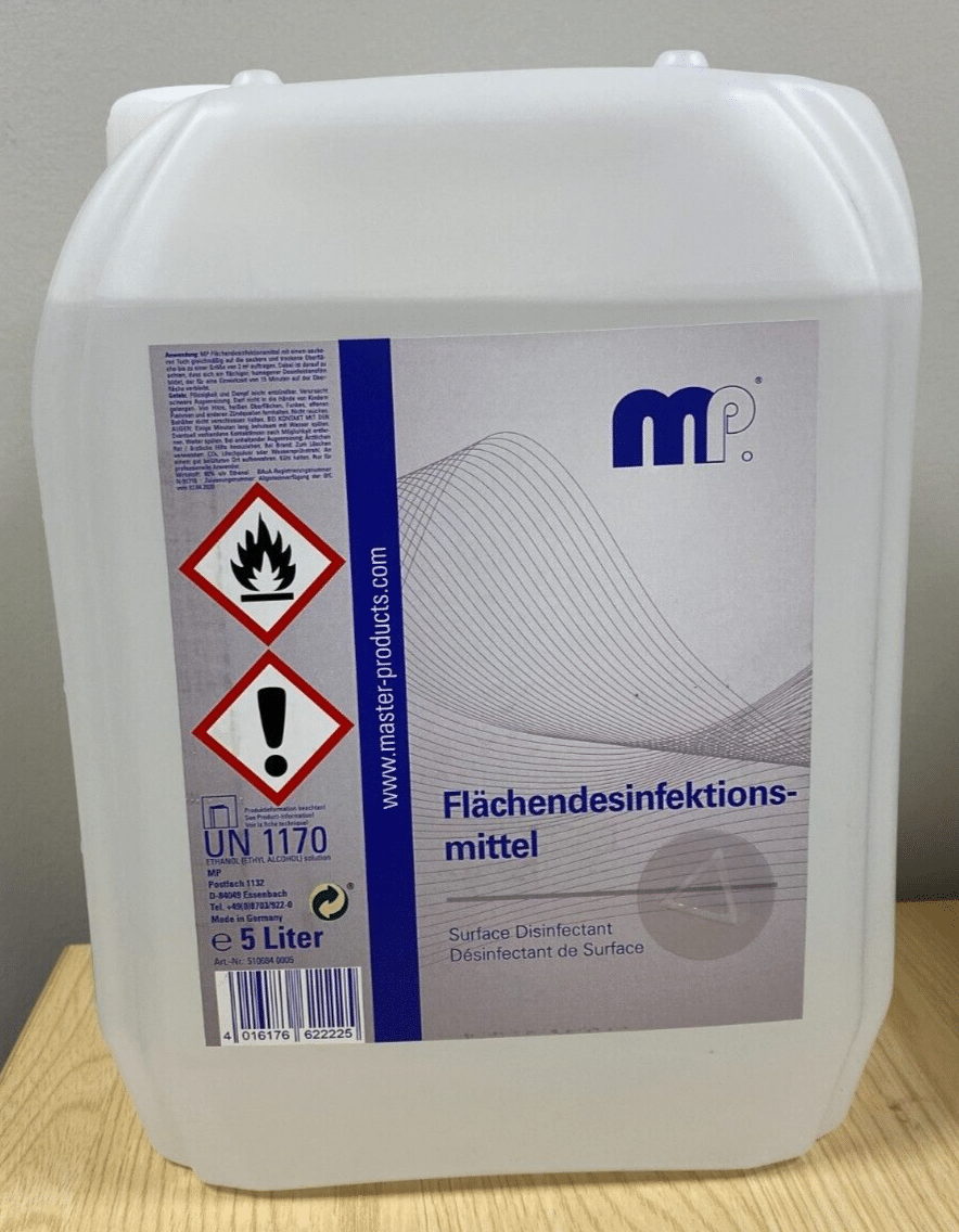 mipa surface sanitiser/ disinfectant 5ltr