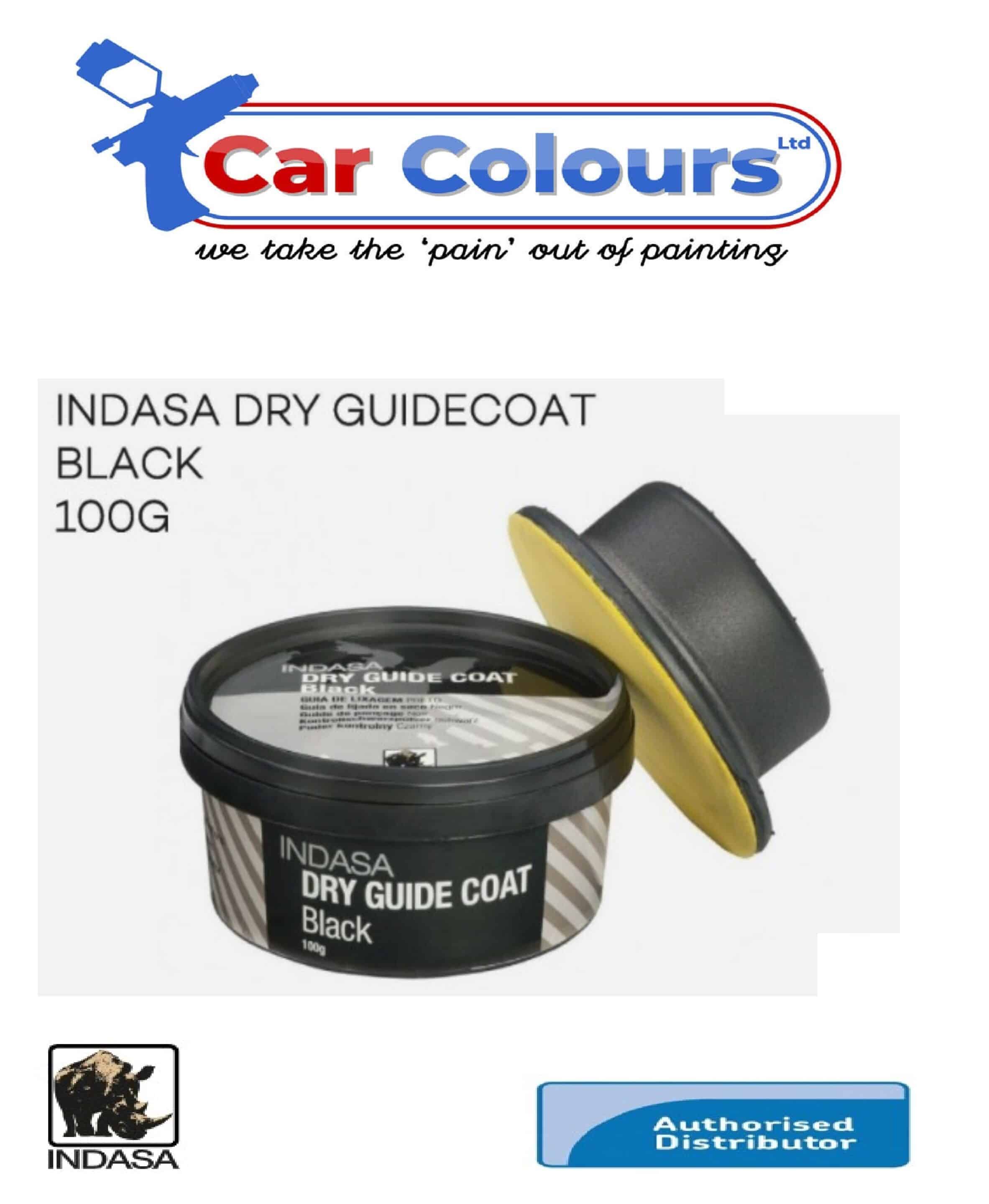 INDASA 528976 DRY POWDER GUIDE COAT BLACK - 100G