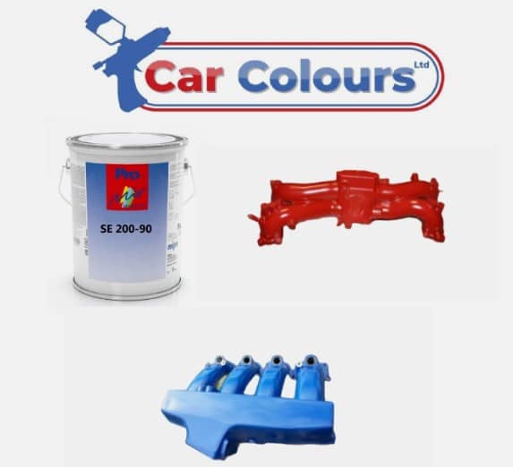 1kg Gloss Heat Resistant Paint Engine Caliper Brake Metal Steel Body ...