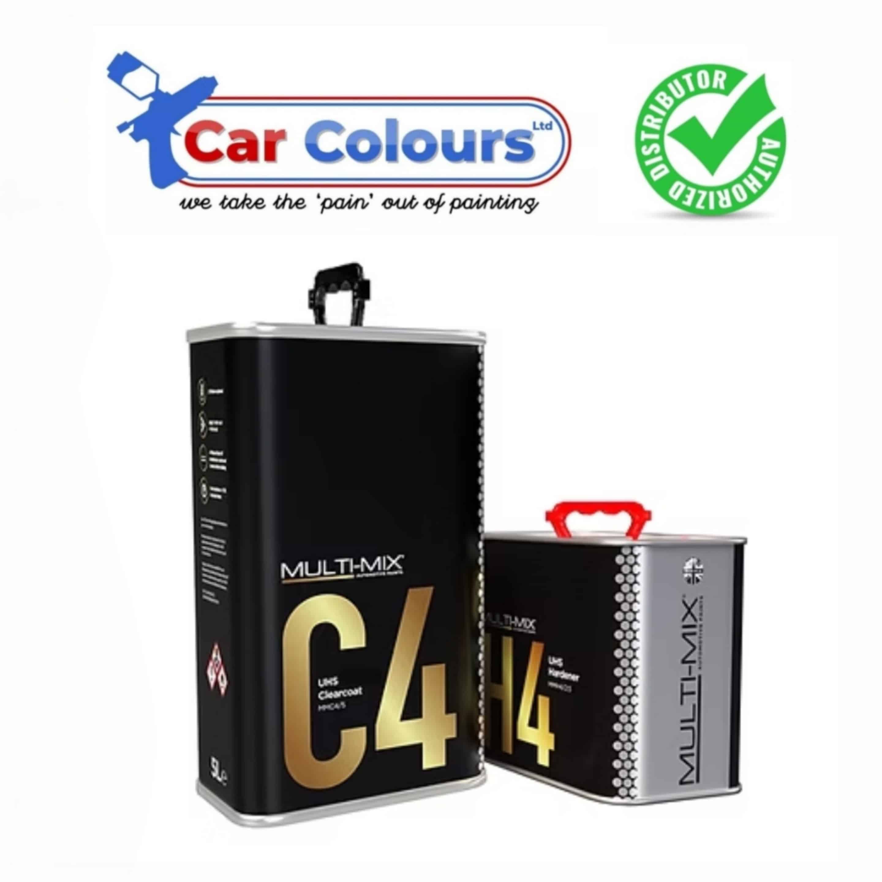 MULTI-MIX MMC4 C4 UHS CLEARCOAT WITH H4 HARDENER - 7.5 Litre Kit