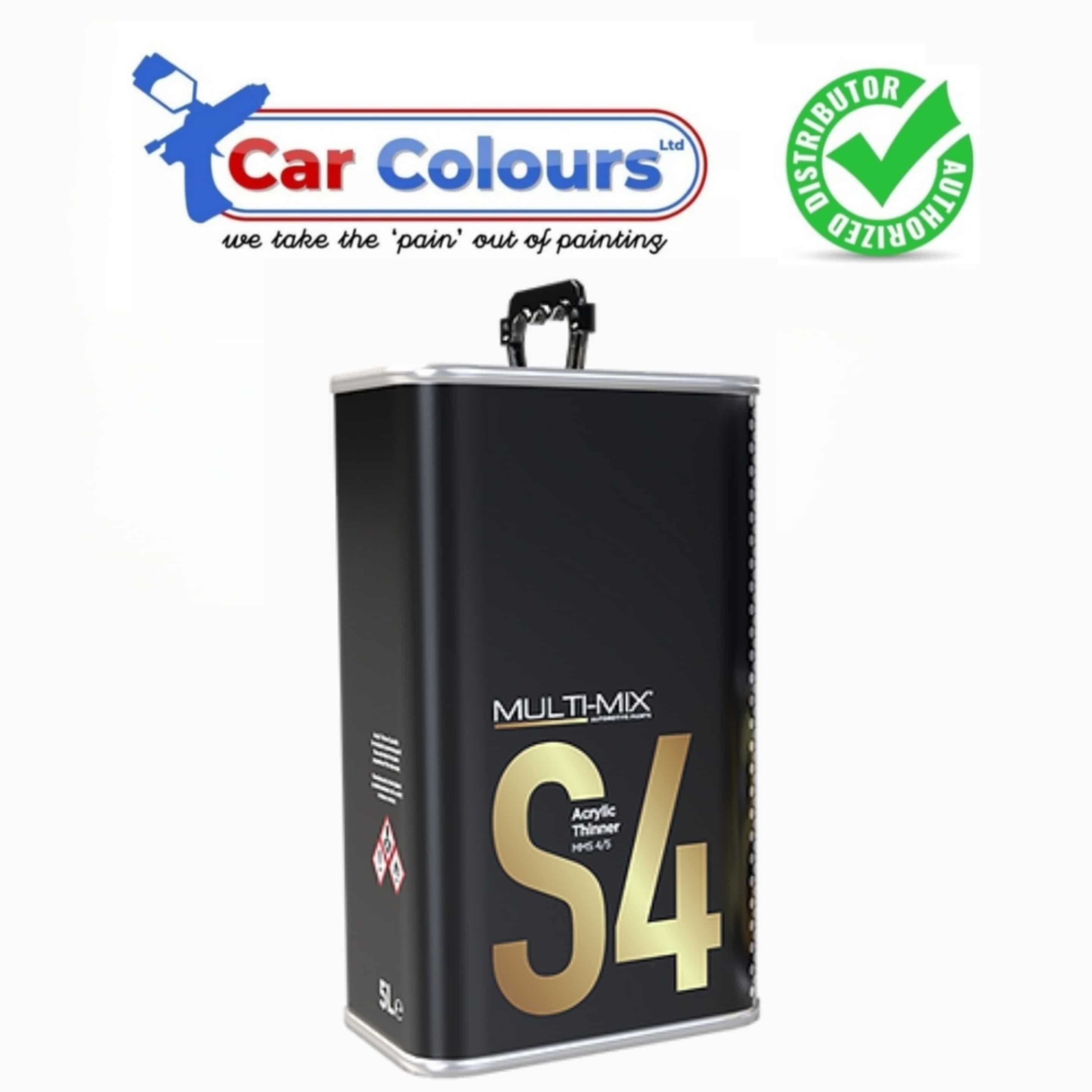 MULTI-MIX S4 ACRYLIC PREMIUM THINNER 5 LITRES